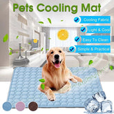 Breathable dog mat cooling summer pad washable pet bed for small to large dogs in car and home