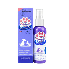 Yegbong Tooth Cleaning Spray bottle for cats and dogs oral care with fresh breath and stain removal