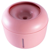 Pet Life 'Moda-Pure' ultra-quiet filtered dog and cat water fountain with water-level indicator and splash guard.