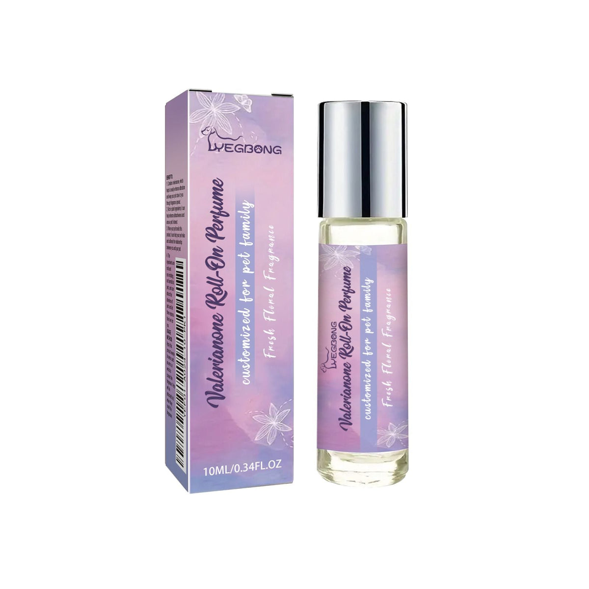 Yegbong Valerianone Roll-On Perfume for dogs easing anxiety with natural calming scents
